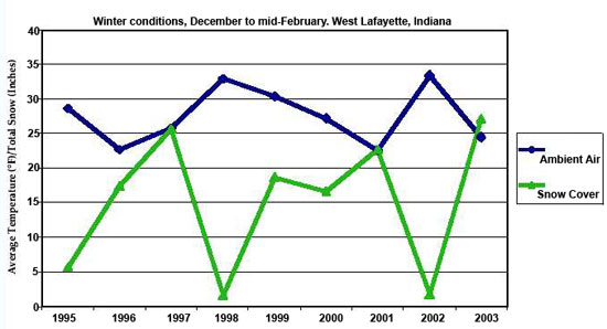 Winter Conditions, December to mid-February