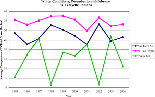 Winter Conditions, December to mid-February