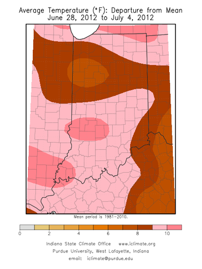 Accumulated precipitation