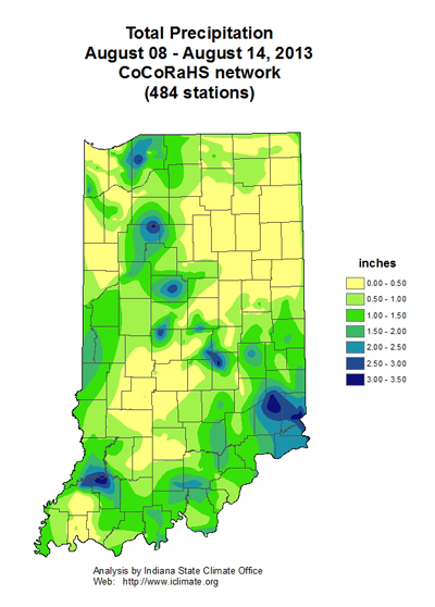 total precipitation